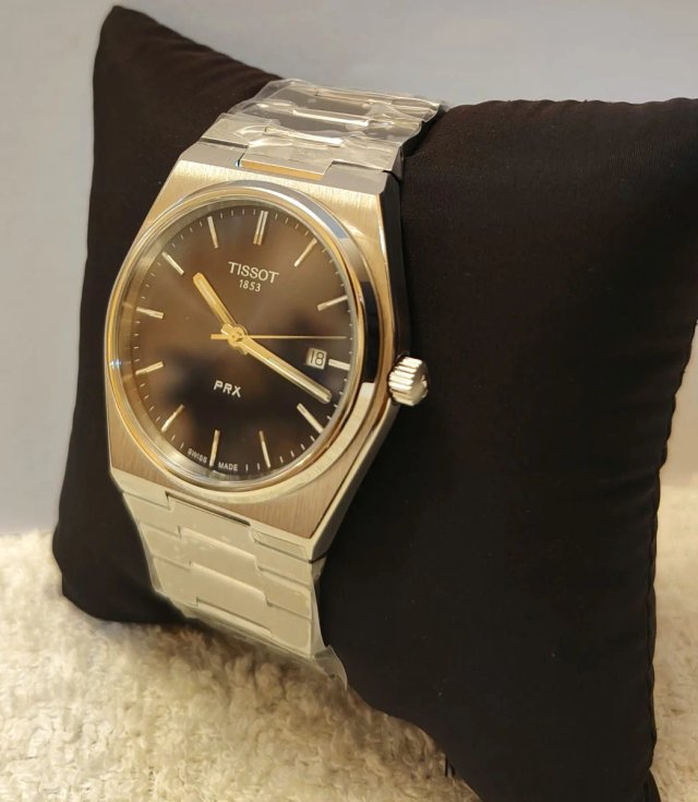 Reloj Tissot PRX 40mm Negro, full set, GARANTIA