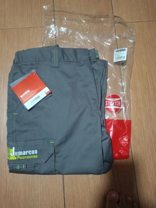 Pantalón de trabajo Velilla Gris Talla M