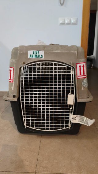 Jaula de transporte para perro