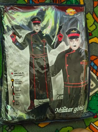 Disfraz Militar Gótico Guirca Talla M