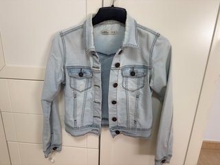 Chaqueta vaquera de comercio local azul talla S