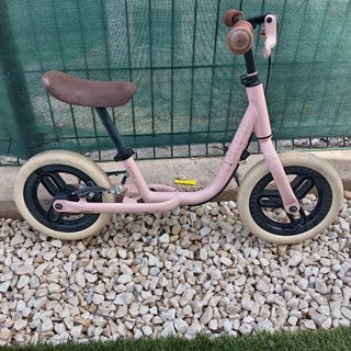 Bici de equilibrio rosa Btwin