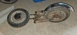 Llantas y suspensión Derbi DS 50