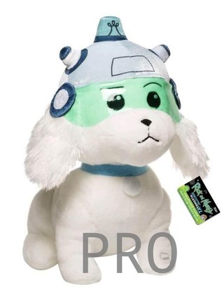 Peluche Funko Galactic  Snowball. Rick y Morty