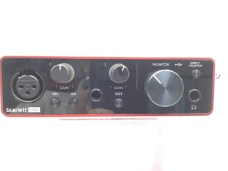 tarjeta sonido focusrite scarlett solo 3rd gen