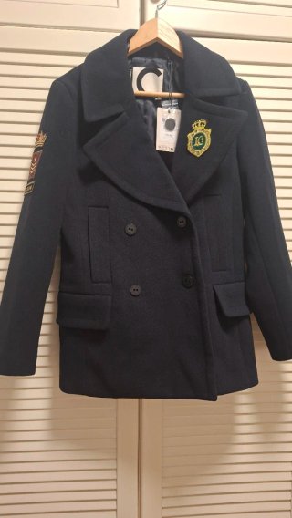 Abrigo azul oscuro Talla M