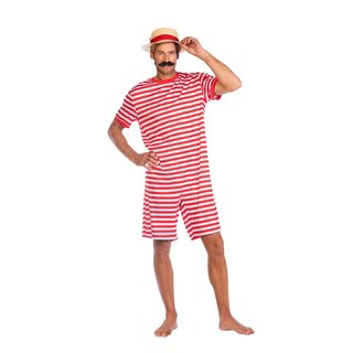 Disfraz de Bañista Años 20 Hombre Amscan Talla L