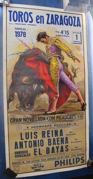 08. Cartel Corrida de Toros Zaragoza 1978.