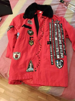 Abrigo Rojo Lola Casademunt Talla M