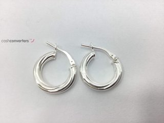 argollas plata 925mm