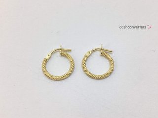 argollas oro 18k