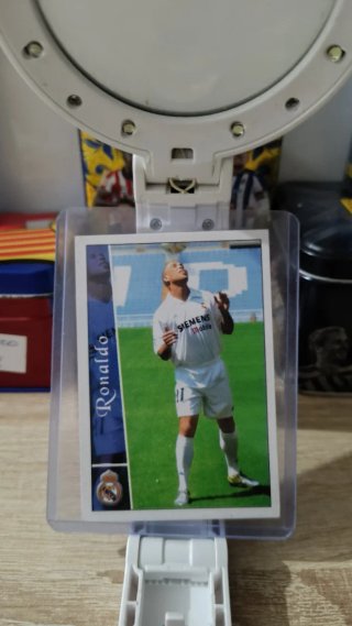 Ronaldo Nazário Real Madrid 2002/03 Cromo Vintage