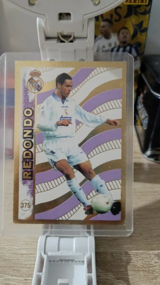 Fernando Redondo Real Madrid Cromo Vintage 1998/99