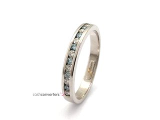 anillo oro 18k con piedra con diamante