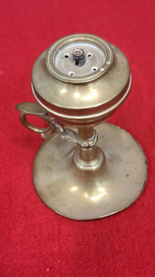 Candil Capuchina de Bronce Siglo XIX