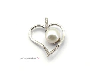 colgante oro 18k con piedra con diamante