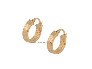 argollas oro 18k