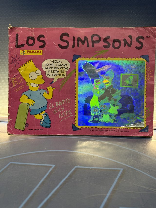 Album Los Simpsons, Incompleto, Panini Faltan 13 de 204