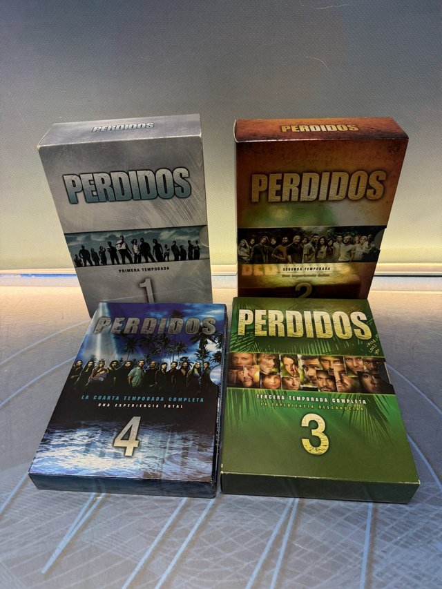 Perdidos Temporada 1, 2, 3, 4 - DVD