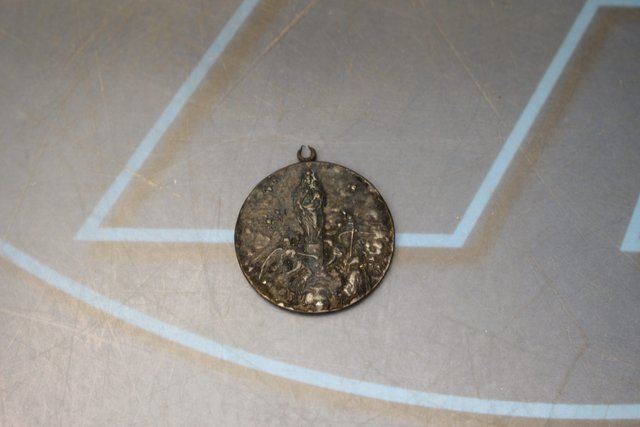 Antigua y rara Medalla XIX Centenario de La Virgen del Pilar de Zaragoza