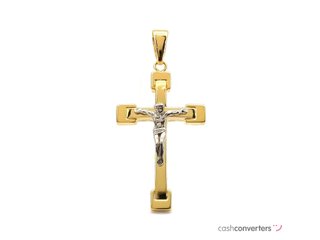crucifijo oro 18k