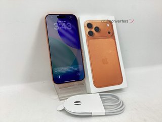 apple iphone 17 pro max 256gb