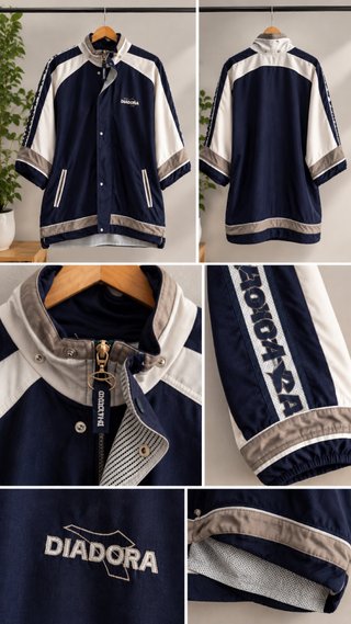Chaqueta Vintage Diadora Retro Y2K