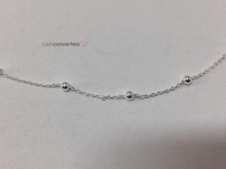cadena plata 925mm 22cm