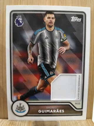Cromo Jersey Topps Bruno Guimarães Newcastle