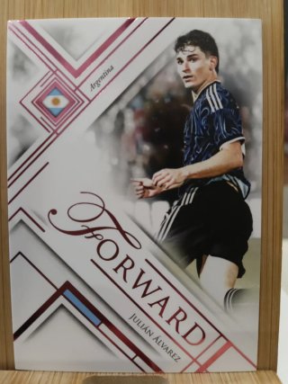 Cromo 04/55 Julián Álvarez. Futera 2026
