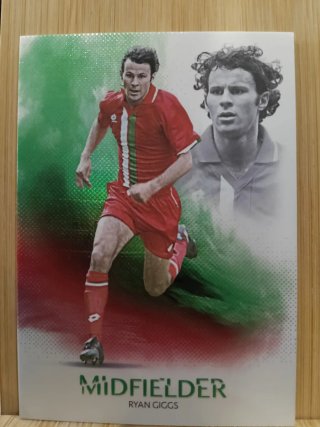 Cromo 14/27 Ryan Giggs - Gales. Futera Unbrekeable
