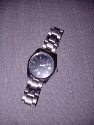 Reloj Rolex de hombre Plateado