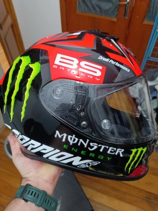 Casco Scorpion Exo-R1 Air Replica Quartararo L