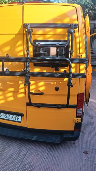 Portabicicletas Thule para VW Crafter