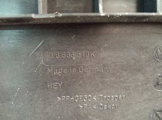 Bandeja trasera 7l6863546 volkswagen touareg 97247