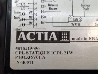 5010415050 centralita renault midlum * 109853