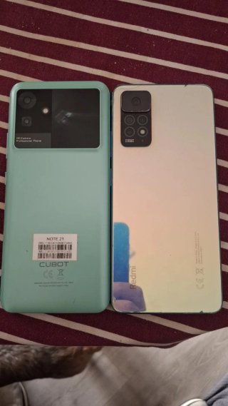 Lote de 2 Móviles: Xiaomi Redmi y Cubot