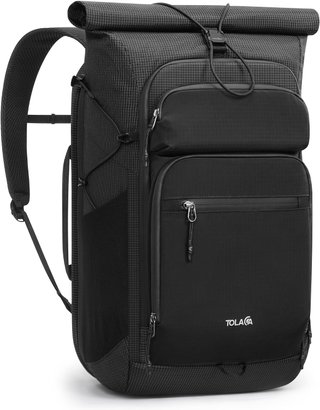 TOLACCEA Mochila 32‑40L Portátil 16'' Ripstop
