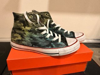 Zapatillas Converse Altas Camuflaje