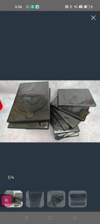 Lote de 40 fundas para DVD y CD