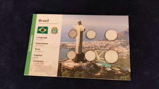 Set de Monedas de Brasil