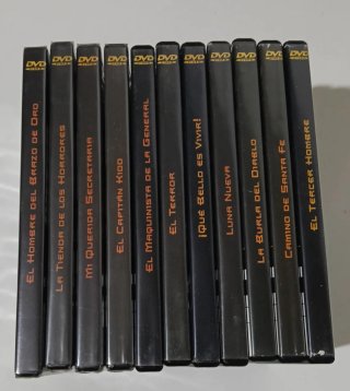 Lote de 11 DVDs de Cine Clásico