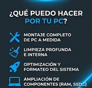 Montaje, Mantenimiento y Limpieza de PC
