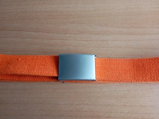 Cinturón de Tela Naranja