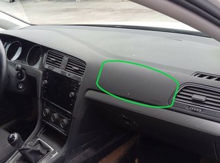 Volkswagen 439838 airbag delantero golf vii lim.