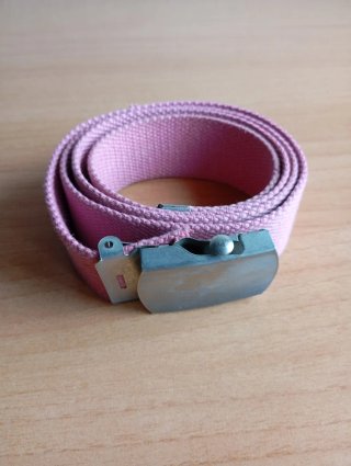 Cinturón de Tela Rosa
