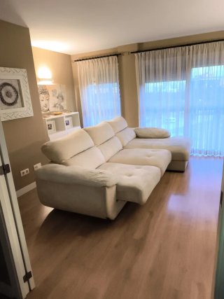 Sofá Chaise Longue Beige