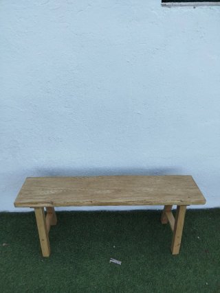 Banco Rústico de Madera