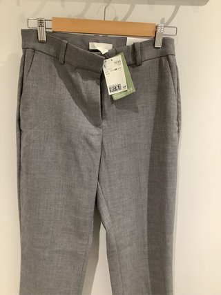 Pantalón de vestir gris H&M Talla M