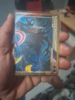 Carta Pokémon Darkrai & Cresselia LEYENDA